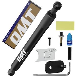 OMT Tailgate Assist Shock Compatible with 09-26 Ram 1500 2500 3500, Black