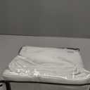 Pinch Pleated Linen Curtains 96 Inches Long for Living Room Bedroom Light Filtering Boho Window Drape 96 inch 2 Panels with Hooks Rings 8ft Cream Beige White Sliding Glass Door Semi Sheer Curtain