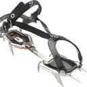 Black Diamond Contact Strap Crampons (One Size, Polished)