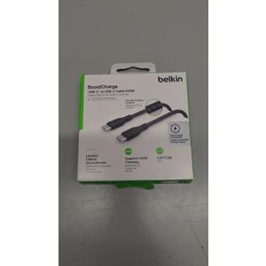 Belkin Boost Charge Braided USB-C Cable (6.6', Black)
