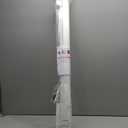 Reinforced 42 Extra Tall Retractable Dog Gate for Doorways 60 Wide Mesh Baby Gate, Tall Baby Gates for Stairs with Rods to Prevent Crawling Through Retractable Pet Gate Indoor Outdoor, White