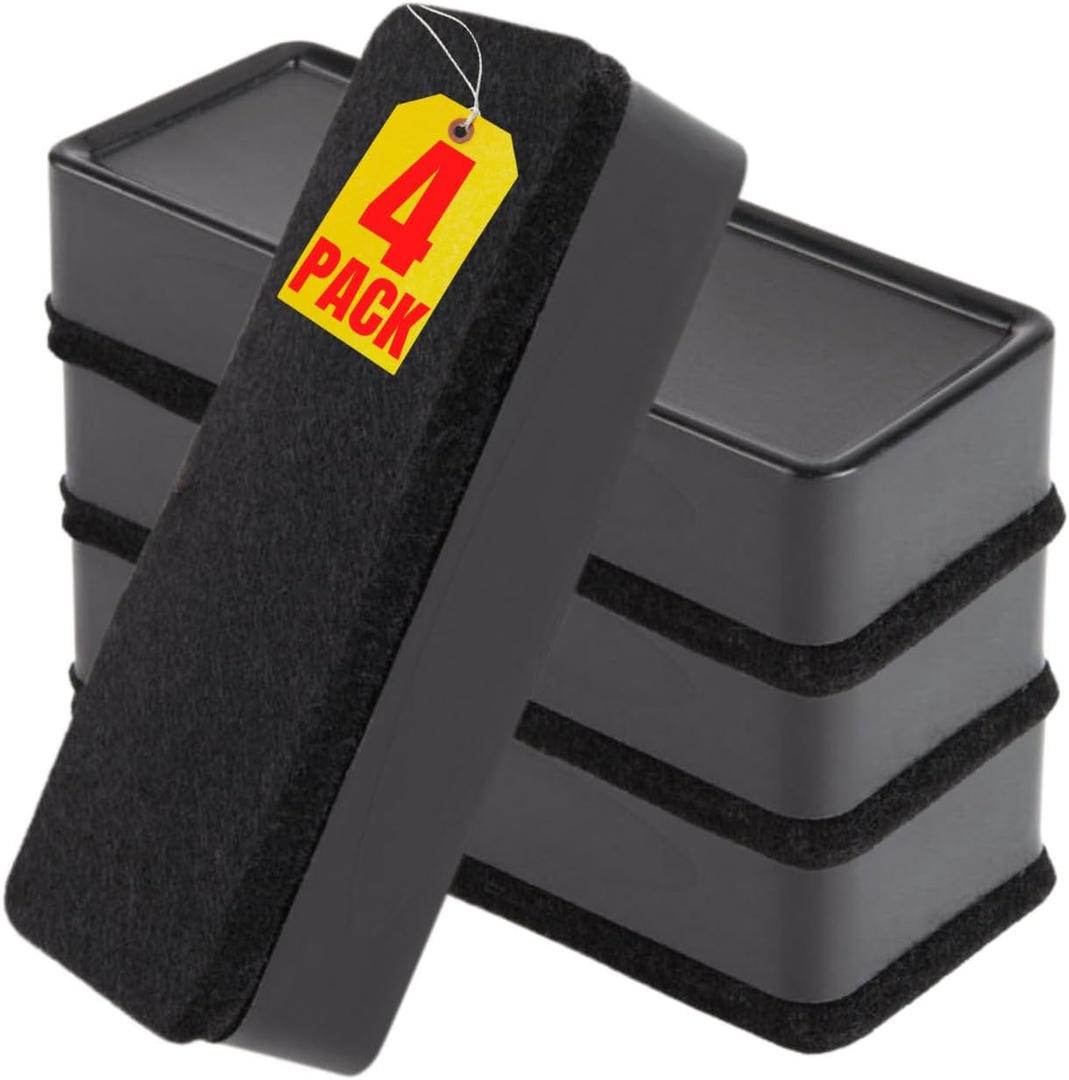 Always23 Dry Erase Board Eraser, White Board Eraser, Dry Erase Whiteboard Eraser, 4 Pack.