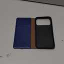 ZZXX for iPhone 17 Pro Max Wallet Case with [RFID Blocking] Card Slot Stand Strong Magnetic Leather Flip Fold Protective Phone Case for iPhone 17 Pro Max Case Wallet(Blue-6.9 inch)