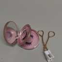 Magnetic Eyelashes Applicator Helper Tool, Magnetic False Eyelashes Clip, Easily Apply Magnetic Eyelash Curler Partner Without Eyeliner (Gold)