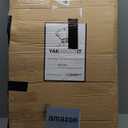 Huwena 4 Tier Mini Fridge Stand with Storage for Dorm Microwave Stand Over Mini Fridge Storage Shelf Adjustable Height Organizer for College Rooms Kitchen Pantry(White)