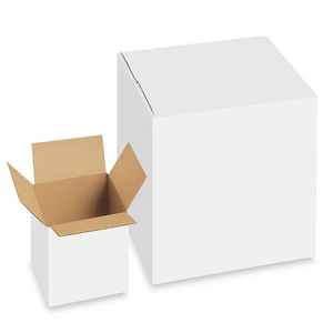 White Corrugated Boxes, Size 10"x7"x8.5"