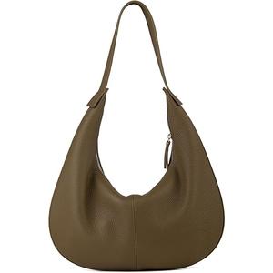 DONNAIN Full Grained Real Leather Hobo Bags for Women,Women's Crescent Handbag with Wide Shoulder Strap DONNAIN Full Grained Real Leather Hobo Bags for Women,Women's Crescent Handbag with Wide Shoulder Strap