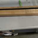 WELLAND Espresso Picture Ledge Shelf Display Wall Shelf 36" for Bedroom, Living Room, Bathroom, Kitchen, Office and More