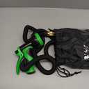 Garden Hose, Upgraded 4-Layer Latex Hose Pipe, 50FT Flexible Hose Pipe with 10 Function Nozzle 3/4" 1/2" Brass Connectors, Leakproof No-Kink Flexible Water Hose for Garden, Car Washing (50FT, Black)