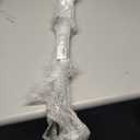 Zonon 28-inch Fireplace Tongs 3-prong Rustproof Log Grabber Tool to Securely Grip and Safely Move Wood for Campfire, Fire Pit, Indoor/outdoor Use, Durable Cast Iron Construction