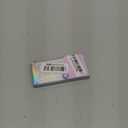 BTArtbox Press On Nails Short  White Soft Gel Press On Nail, Square Chrome Nail Tips Glue On Nails, Reusable Stick On Nails in 15 Sizes  30 Soft Gel Fake Nails Kit, Vanilla Glazed