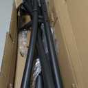 Amazon Basics 2 Person Heavy Duty Portable Sturdy Hammock Stand for Outside, Easy Assembly, Includes Carrying Case, 9 foot, Black