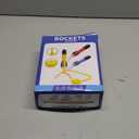 NIPLOOOW Rocket Launcher for Kids, 12 Foam Rockets, Launch up to 100+ft, Outdoor Outside Backyard Toys for Boys & Girls, Birthday Gift Toys for Kids Boys Girls Age 3 4 5 6 7 8 Years Old