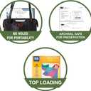 Samsill No Hole Sheet Protectors (100 Pack)