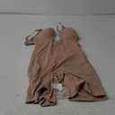 Slimers Backless Shapewear Tummy Control: Low Back Plunge Shapewear Bodysuit - Slimming Built-In Bra Full Body shaper Woman (Medium, Skin-pink)