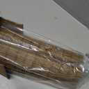 LazBlinds Cordless Bamboo Roman Shades, Privacy Blinds for Interior Windows, Room Darkening Roll Up Bamboo Blinds for Home & Patio, 34.5" W x 48" H, Highfield Teak