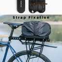 ROCKBROS Foldable Bike Bag for Rear Rack - Durable, Expandable, and Versatile - 5L Capacity
