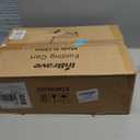 Extra Long Collapsible Wagon Cart, 480LBS Heavy Duty Utility Wagons with All-Terrain Wheels, Foldable Grocery Carts for Gardening, Shopping, Beach, Camping, Black (Ebony)