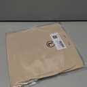 SHEWIN Womens Summer Tops Crewneck Short Sleeve T Shirts Casual Patchwork Hollow Out Loose Tank Top (Beige, L)