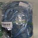 Blue Wig for Women Long Curly Wavy Pastel Blue Wig Side Part Synthetic Halloween Cosplay Wig