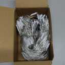 Vicila Net Light Christmas Lights Red, 240 LED Tree Mesh Lights Outdoor Plug in Hanging String Lights for Xmas, Halloween, Garden, Walkway, Bushes Decor-9.8ft x 6.6ft(Red)