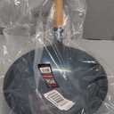 YOSUKATA 13.5 Blue Carbon Steel Wok Pan  Pre-Seasoned Flat Bottom Wok Compatible with open fire, gas, electric, ceramic, induction cooktops -Traditional Chinese Pan for Stir Fry, BBQ, Grill, Camping (34 cm)