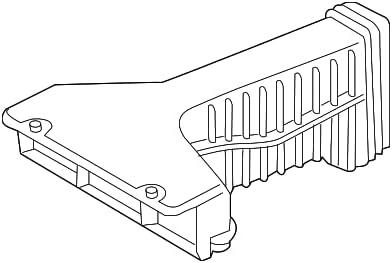 Air Intake Inlet Duct Fits for 2013-2018 Hyundai Santa Fe 2019 Santa Fe XL, Replaces OEM 28210-B8100, 41016