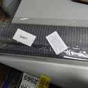 Grey Outdoor Roller Shades 6' W x 8' H, Exterior Cordless Patio Shade Roll up-Down Blinds Spliced Design (Fixed 2 Poles, One-Full Piece Fabric Sunshade), 72"W x 96"H