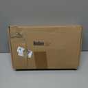 Hillban 5 Pcs Halloween Judge Costume Accessory Judge Robe False Collar Wooden Gavel Wig and Glasses for Halloween Cosplay(White Wig, Adult)