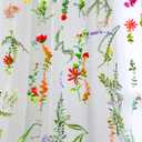 XunYee 6 Pcs 35.4 ft Flower Garlands Artificial Wildflower Vines Floral Hanging Backdrop Fake Flower Garlands Faux Silk Wildflower Vine for Wedding Bridal Shower Home Garden Wall Arch Decor(Spring)