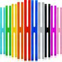 Outus 9 Inch H-Band Silicone Rubber Bands Assorted Color Elastic Rubber Wrapping Bands for Books, Cameras, Art, Cooking, Wrapping, Exercise, Bag Wraps (Multicolour,20)