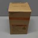 Flameless Candle - 5" x 7.5" Ivory - Flickering Moving Flame Pillar Candle, Includes Remote Control - Real Wax - 2 x C Battery Operated - Not Included