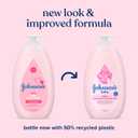 Johnson's Baby Lotion with Coconut Oil, Aloe Vera & Vitamin B5, 72 HR Hydration, Skin Moisturizer, Hypoallergenic, Safe for Newborn, Protects From Dryness & Strengthens Skin, 27.1 fl. oz