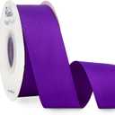 Ribbli Purple Grosgrain Ribbon, 1-1/2 inches x Continuous 25 Yards, Use for Bows DIY Hair Accessories,Gift Wrapping, Craft and Sewing