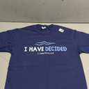Water Immersion Baptism BAPTIZED; I Have Decided 2-Cor.5:17 T-Shirt Navy Blue Mans S