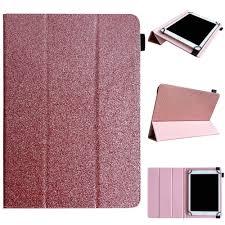 Case for iPad 9.7 Inch 6th/5th Generation (2018 2017), Hybrid Protective Cover with Pencil Holder, Clear Transparent Back Shell Anti-Yellowing Case for iPad 6 5 Gen, Pink
