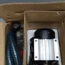 Self Priming 110v Ac 16GPM Oil Transfer Pump, Fuel Diesel Kerosene Biodiesel Pump with Nozzle, 2M Oil Inlet Hose and 4M Oil Outlet Hose