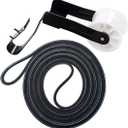 Lifetime 341241 Dryer Drum Belt & 691366 Idler Pulley by Seentech - Exact fit Whirlpool Sears Dryer - Replace W10612905 WP691366VP WP691366 26000691366 3394332 347034 347226 347277 4319391 PS11743765