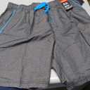 Speedo mens Knee Length Marina ii volley 20 workout shorts swim trunks, Heather/Blue, XX-Large US