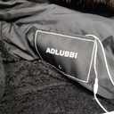 Women's Winter Coat Waterproof Long Insulated Parka with Detachable Hood, Large
