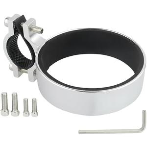 Premium Aluminium Bike Handlebar Cup Holder - Secure, Stylish, and Versatile, Baby Strollers (C Cup Holder-Silver)
