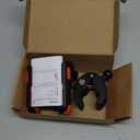 Lamicall Motorcycle Phone Mount Holder - [Camera Friendly] [1s Lock] Bike Phone Holder Handlebar Clamp, Bicycle Scooter Phone Clip, for iPhone Air, 17, 16, 15 Pro Max, Galaxy, 4.7-7" Phones, Red