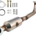 Anytek Center Catalytic Converter Direct-Fit Compatible with Honda CR-V CRV L4 2.4L 2007 2008 2009 Replace# 53782 642127 40668 096-1129 0961129 18160RZAA00 EPA Compliant