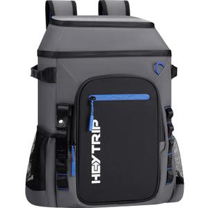 Heytrip Backpack Cooler 36/54 Cans, Insulated Portable Large Leakproof Waterproof Cooler Bag, 20 Hours Cold Retention for Lunch Camping Travel Beach Picnic