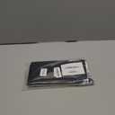 21x 84 Portable Blackout Curtains for Bedroom, 100% Blackout Window Cover (Fits Windows 17- 48 Wide) for Indoor Use with Hook & Loop Strips, Temporary Blackout Shades for Travel