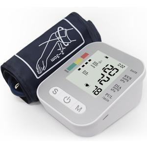 Blood Pressure Monitors for Home Use, Automatic Upper Arm Blood Pressure Machine with Digital Screen, BP Machine with Large Cuff 8.7" - 16.5" Adjustable, Adult Elderly (White)