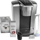 Keurig Fil K-Elite C Single Serve Coffee Maker (Brushed Silver) with 15, Water Filter, and My K-Cup, 2