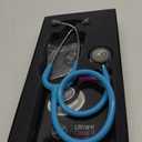 3M Littmann Classic III Monitoring Stethoscope, 5835, More Than 2X as Loud*, Weighs Less, Stainless Steel Chestpiece, 27' Turquoise Tube