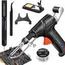 Soldering Iron Kit,60w 110v Corded Electric Welding Gun with Welding Wire,Versatile Portable Manual Soldering Gun,for Electronic Repair, Home Appliance Repair, DIY