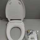 Bidet Toilet Seat Elongated Bidet Seat with Slow-Close, Non-Electric Bidet seat with Dual Nozzles, Fit Elongated Toilet Seat, Water Pressure ControlEasy to Install